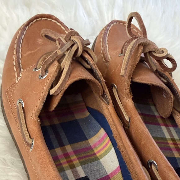Sperry Women’s Brown Boat Shoes size 8 M - Picture 6 of 7